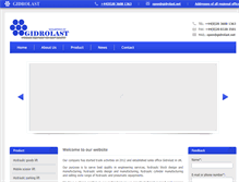 Tablet Screenshot of gidrolast.net